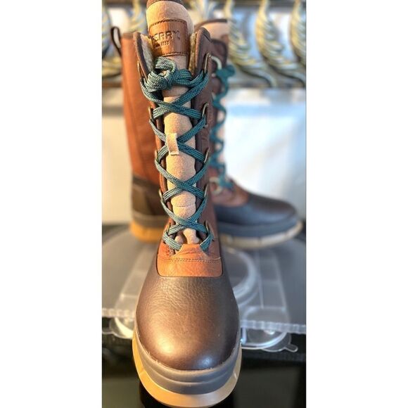 SPERRY
Women's Kittery Tall Leather Boots Tan/Brown Size 10 Medium NEW - Picture 6 of 10